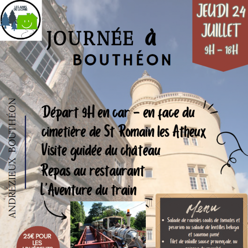 Journée à Bouthéon