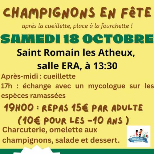 Champignons en Fêtes