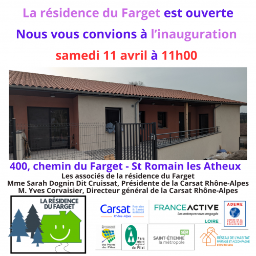Inauguration Résidence du Farget