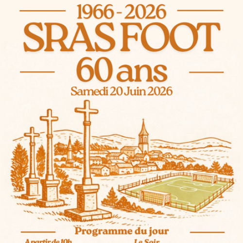 🧡 60 ans SRAS Foot 🧡
